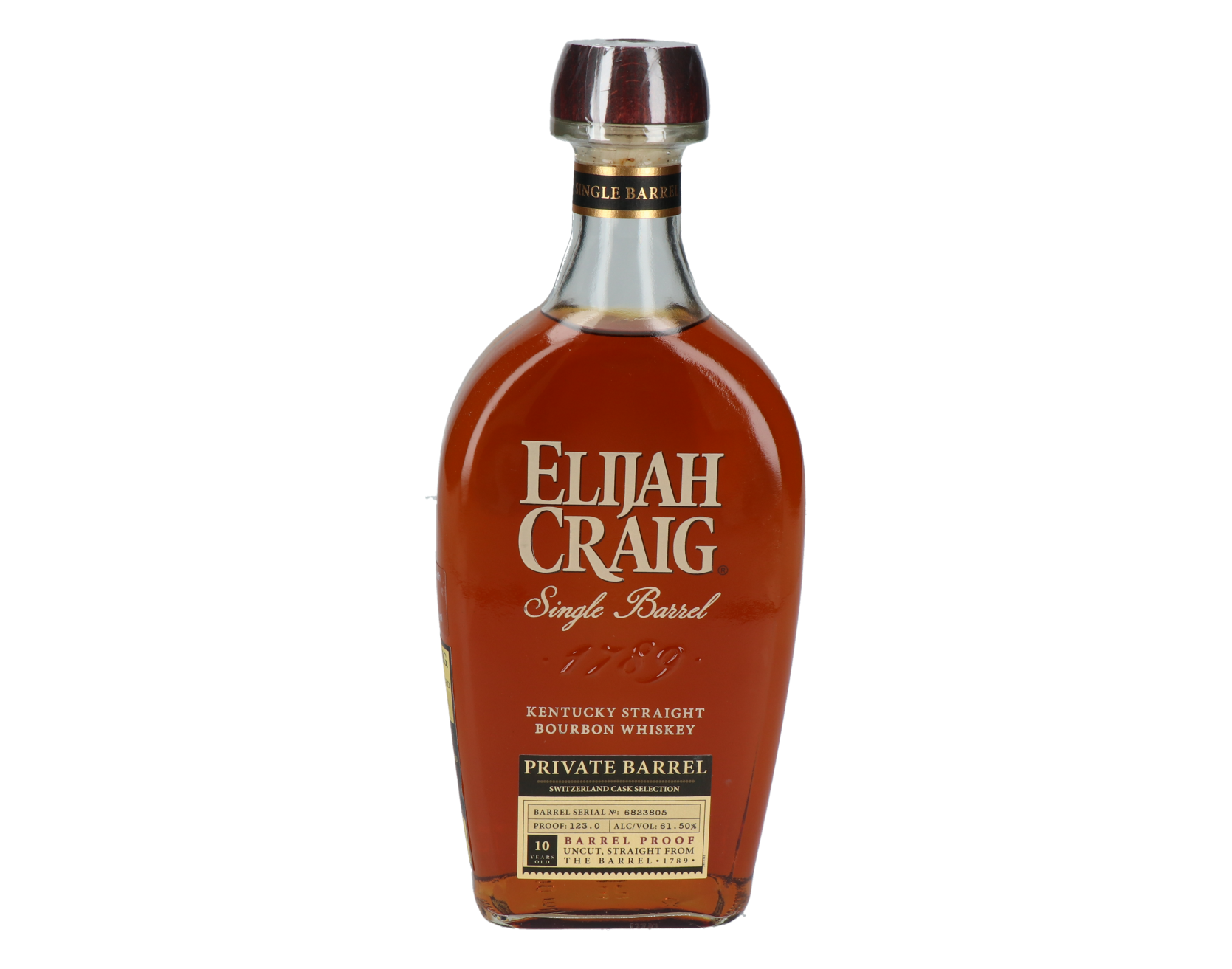 Elijah Craig Bourbon Private Cask Swiss Edition 70 cl